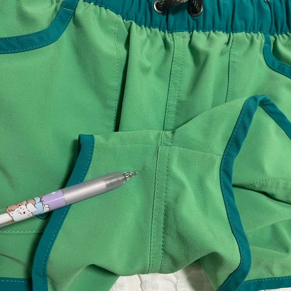 Patagonia Green Teal Shorts - Picture 10 of 12